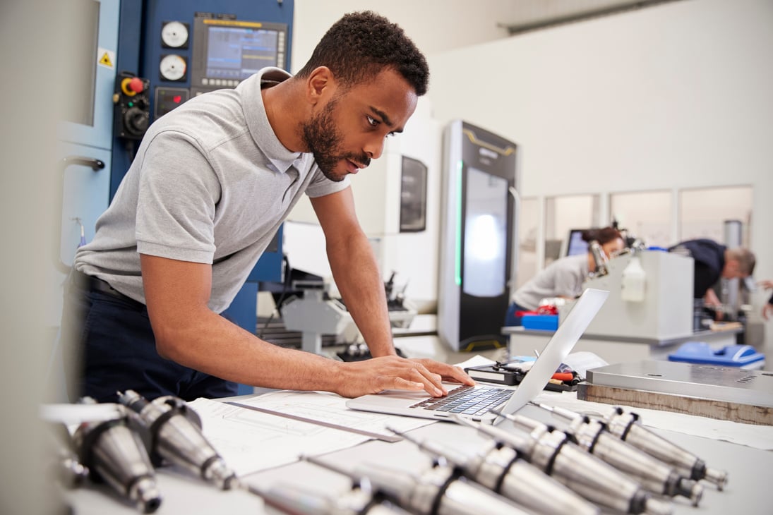 Male Engineer at Work